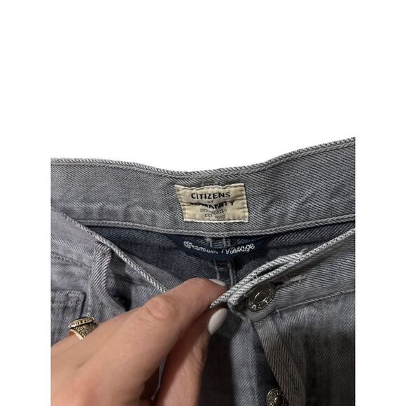 Citizens of Humanity Premium Vintage Gray McKenzie Curvy Straight Size 26 - Picture 5 of 15